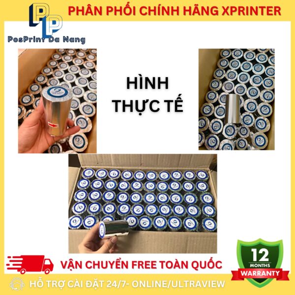 Cuộn giấy in bill tính tiền, hoá đơn khổ 80mm, 58mm - Hình ảnh 6